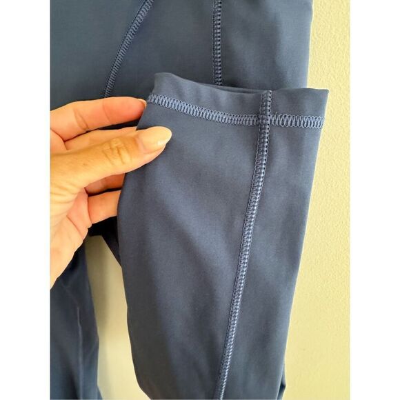 Savage X Fenty Lineup Leggings, Women’s M, High Wasited, Blue Berry / Orange - Picture 7 of 10